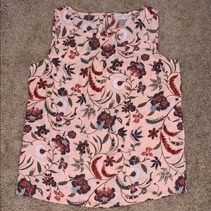 Peacock Patterned Ann Taylor LOFT Top